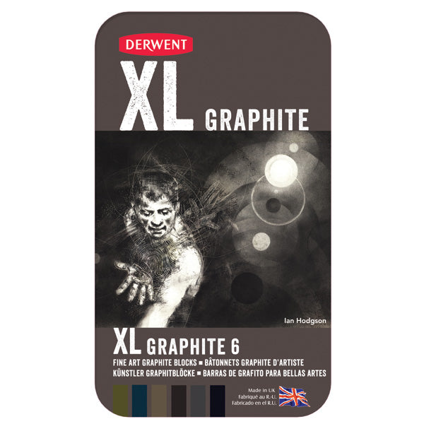 Derwent - XL Graphite Blocks - 6 Tin