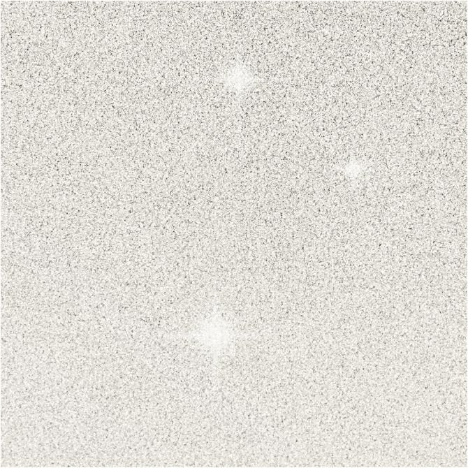 Cards/Env 6pk White Glitter