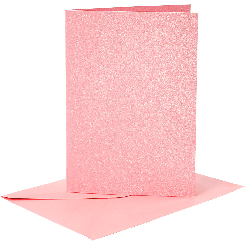 Cards/Envs Rose card size 10.5x15 cm