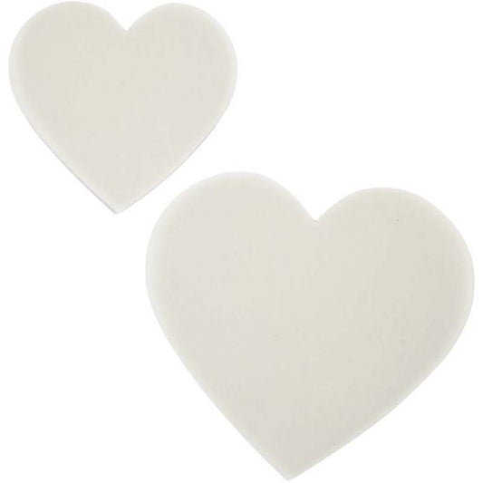 Creativ Paper Hearts Transparent Pk.50