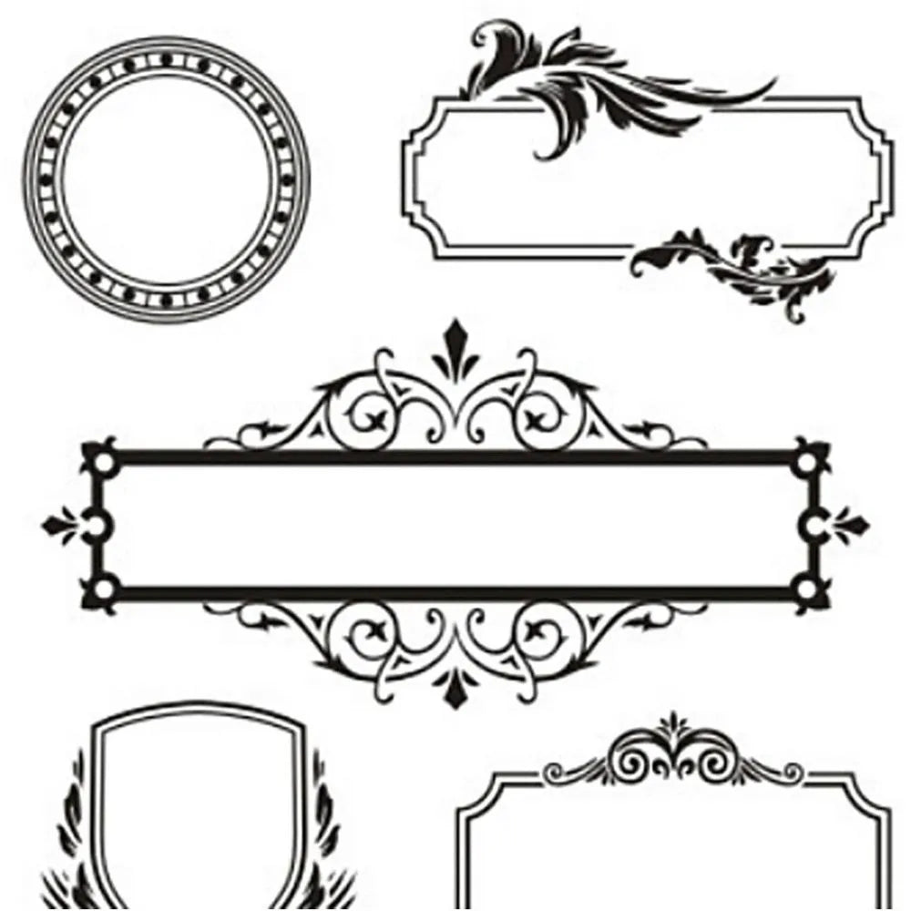 Clear Stamps, sheet 11x15.5 cm, 1 sheet
