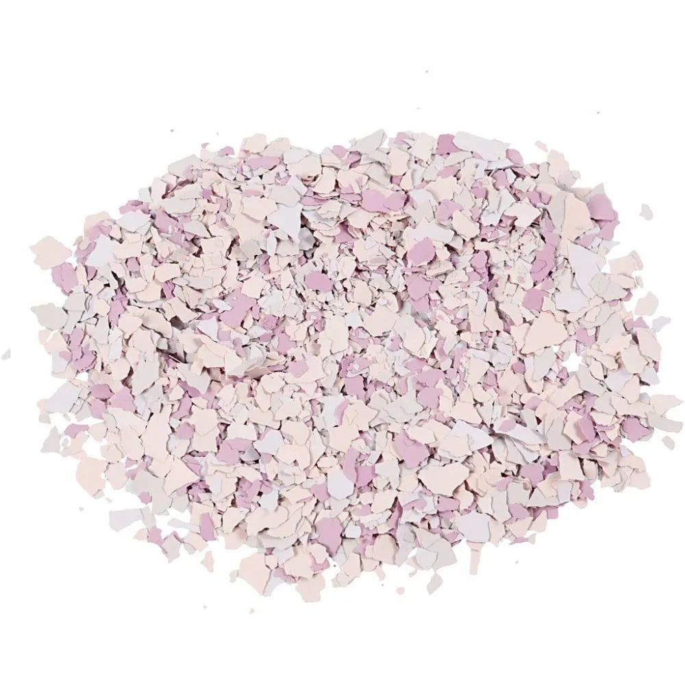 Terrazzo flakes, 90 g, purple