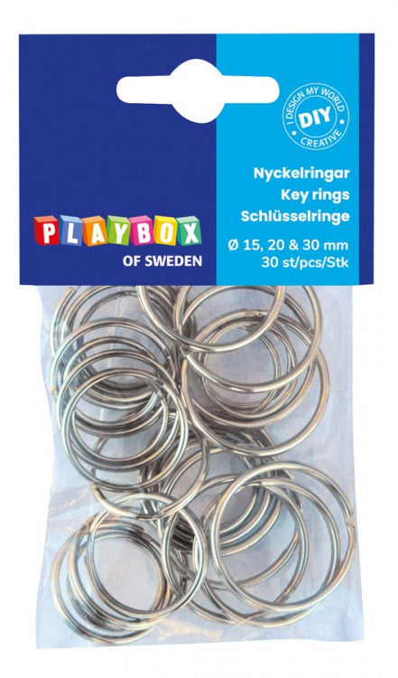 Keyring Mix (30 Pieces)