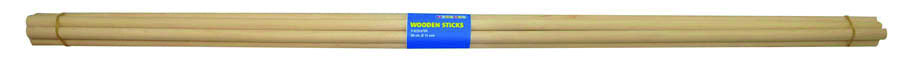 Round wood rod,90cmx12mm 5 pcs