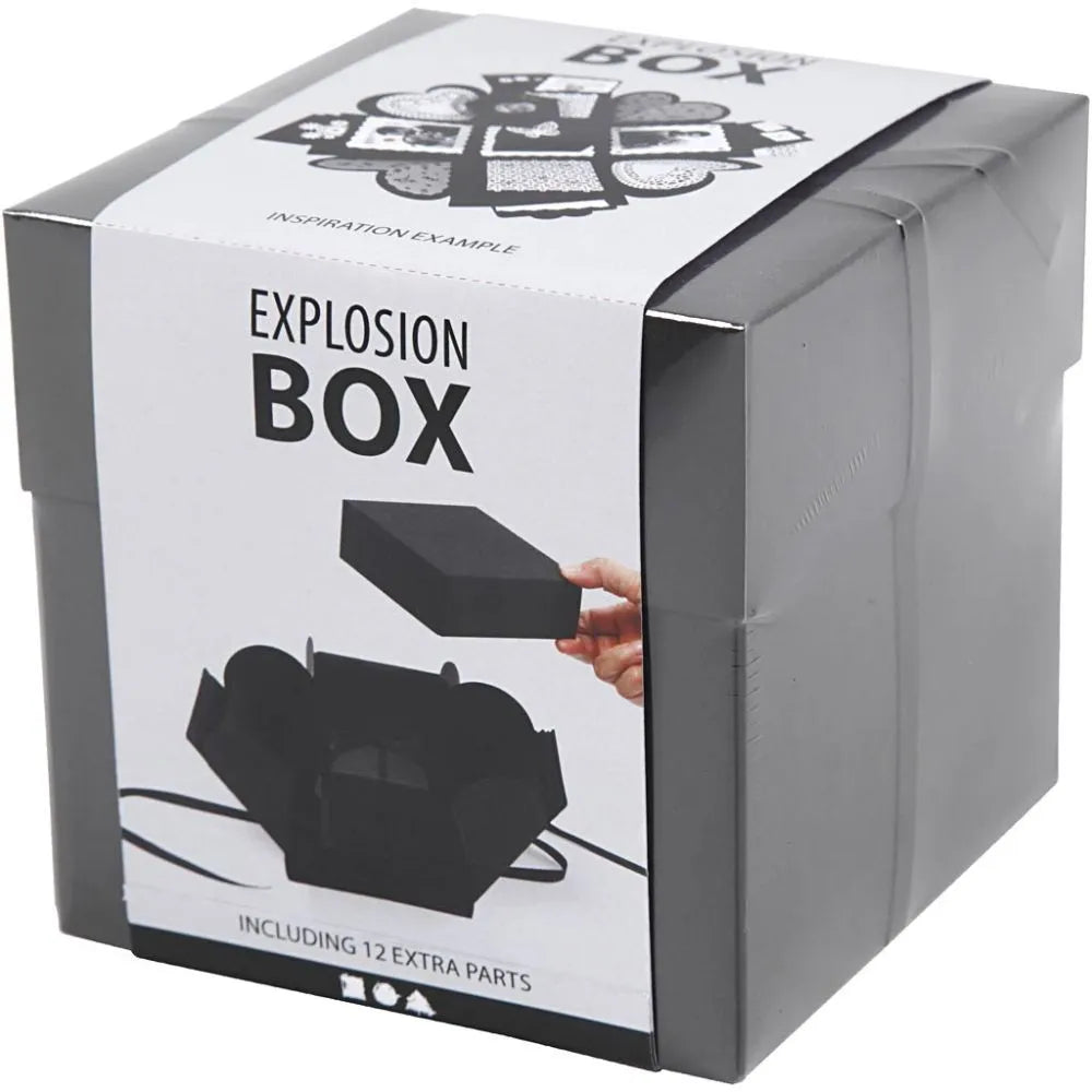 Explosion box, size 7x7x7.5+12x12x12 cm, g1 pc, bl