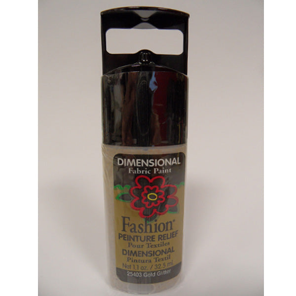 PLAID FASHION DIMENSIONS GLITTER GOLD 32.5ML