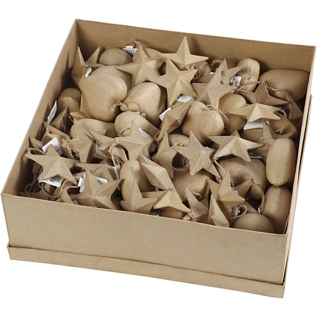 Paper Mache Xmas Ornament