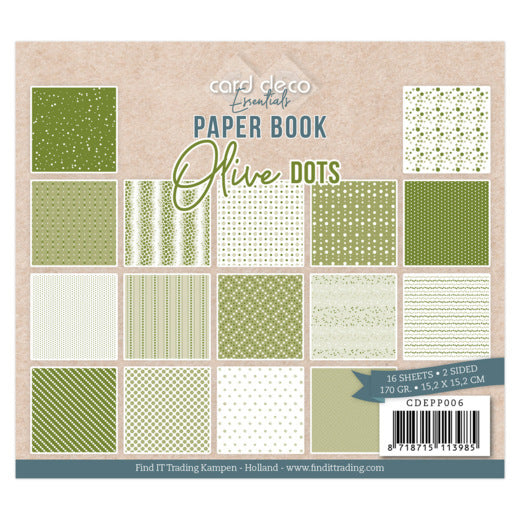 Card Deco Essentials Paperbook - Olive