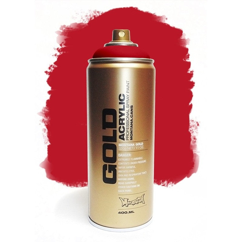 Montana GOLD Spray Paint 400ml - Ketchup (G3040)