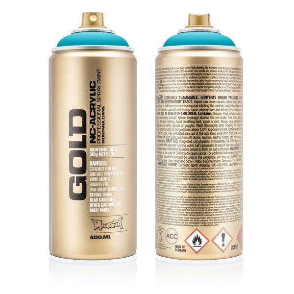 MONTANA GOLD S/PAINT-PURE CYAN