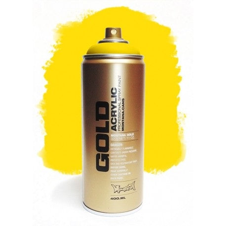 Montana GOLD Spray Paint- Yellow Light (S1000)