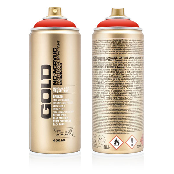 MONTANA GOLD Spray Paint - Shock Orange Dark