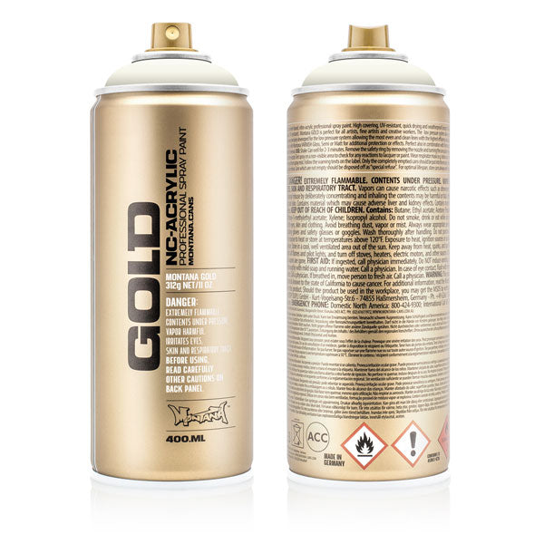 MONTANA GOLD Spray Paint 400ml - White Cream