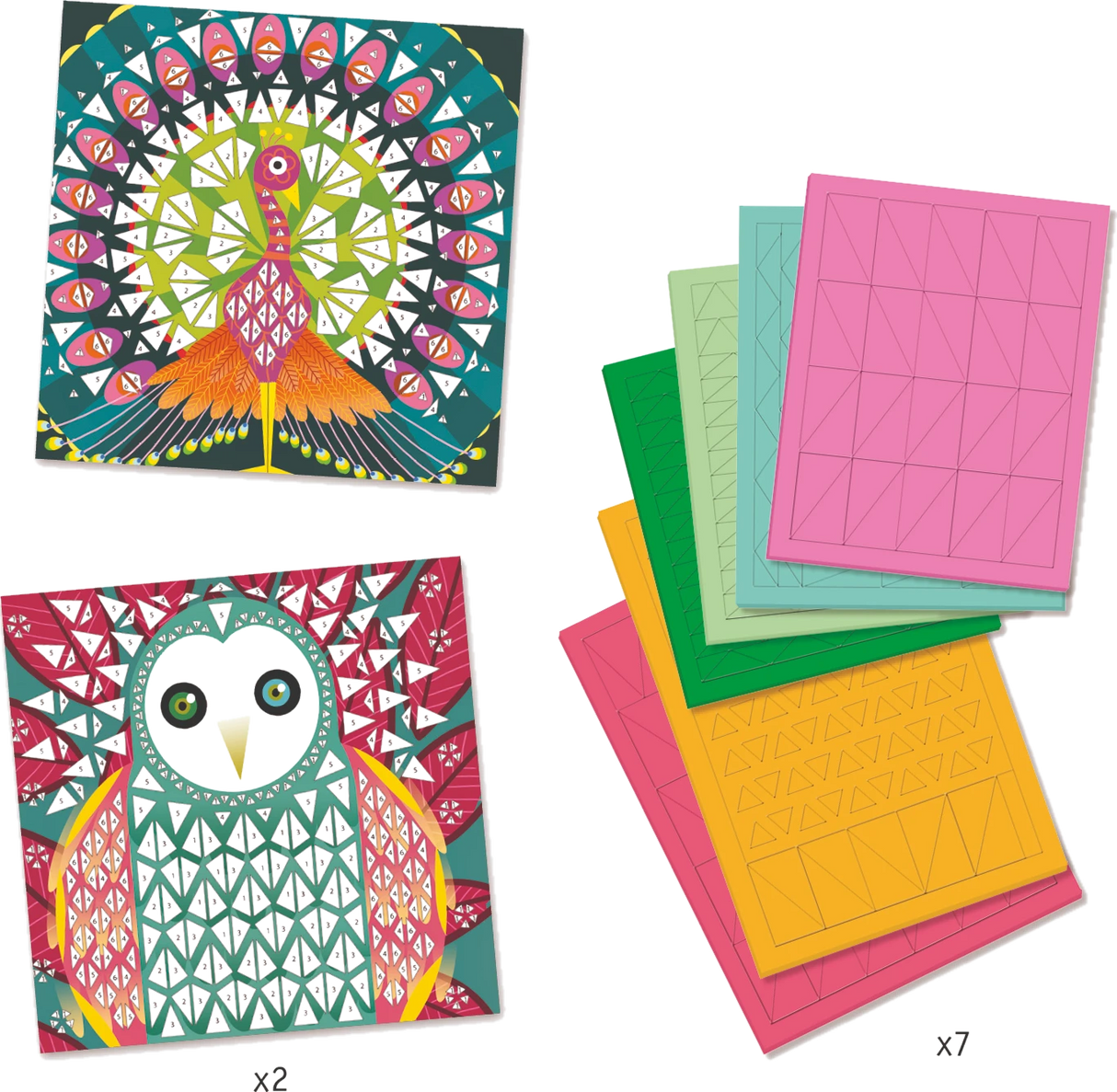 Djeco Mosaics Kit - Coco