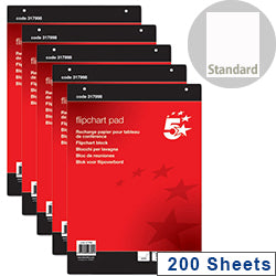 A1 FLIP CHART PAD PK.5