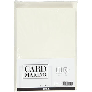Card/Env Off white 11.5x16.5 cm
