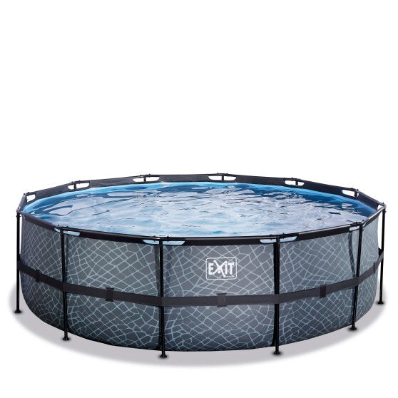 EXIT Frame Pool ø450x122cm (12v Cartridge)