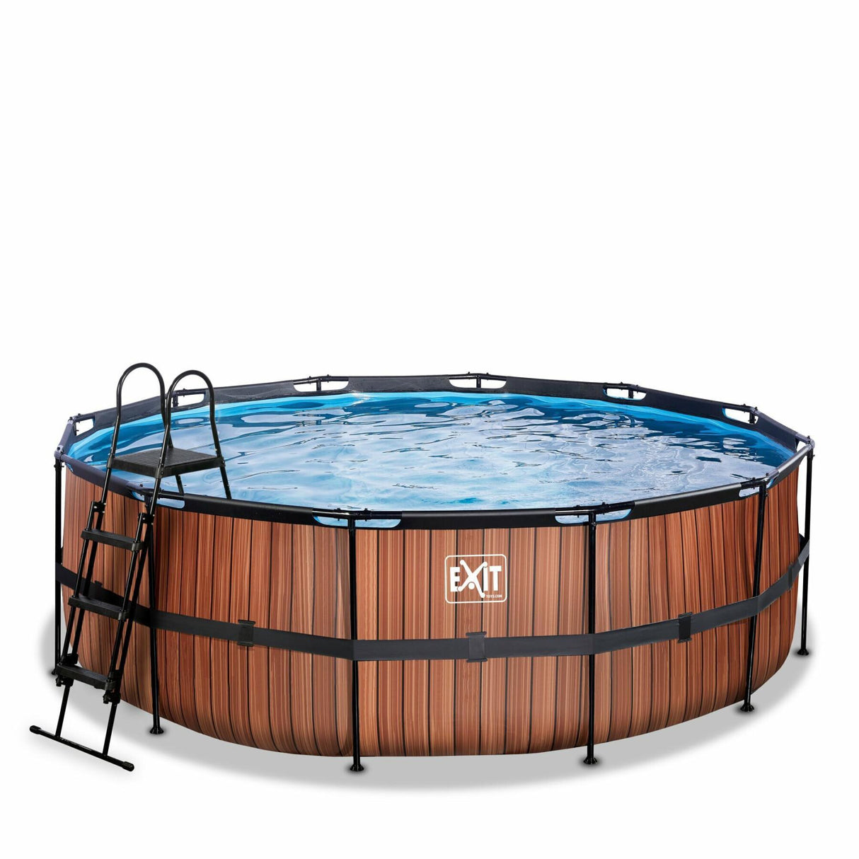 EXIT Frame Pool ø427x122cm (12v Sand filter)
