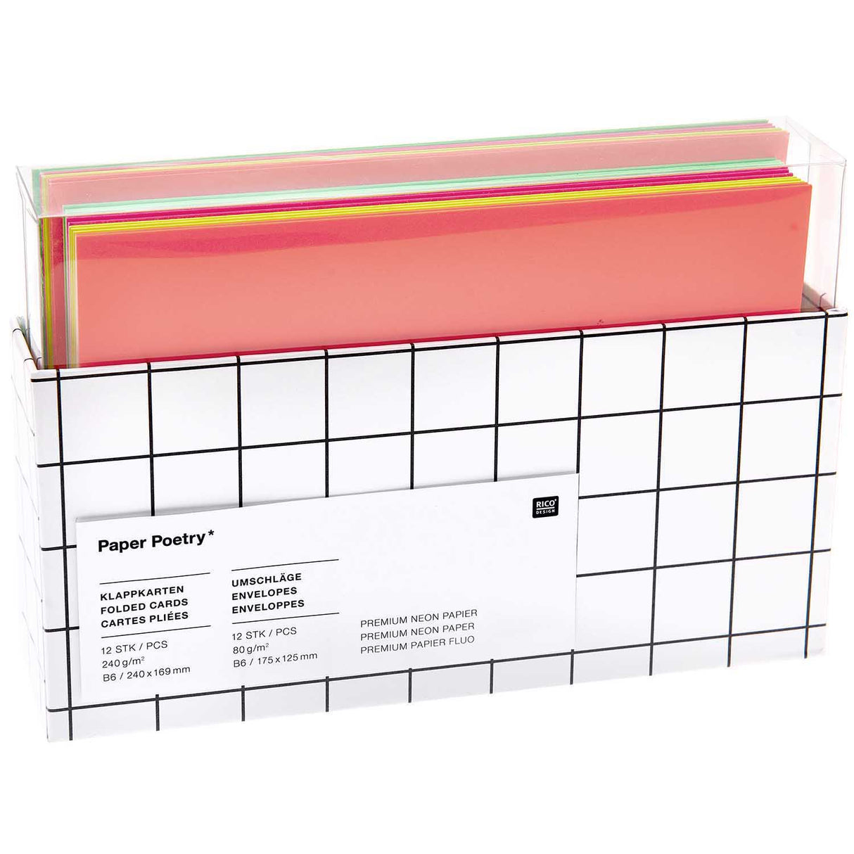 Card Set B6 - Neon Mix,