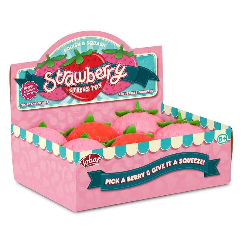 Strawberry Stress Toy