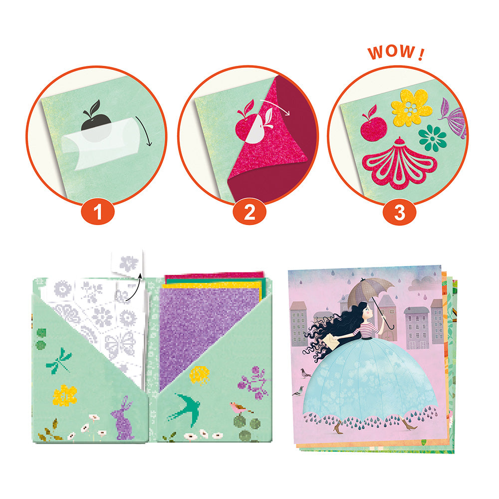 Djeco Artistic Patch Kit - Fair Maidens