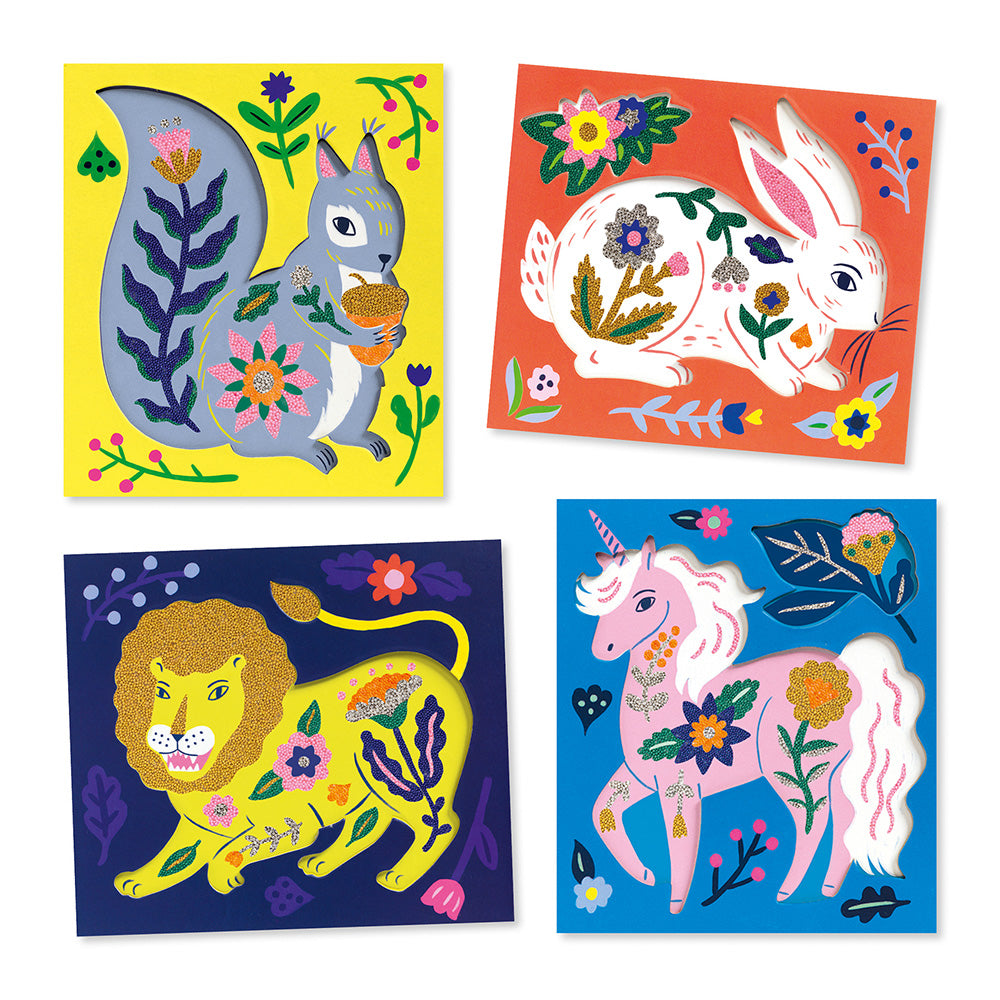 Djeco Artistic Beads Kit - Flowers and Fur