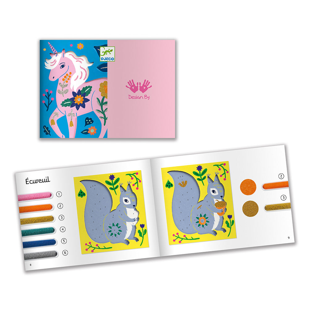 Djeco Artistic Beads Kit - Flowers and Fur