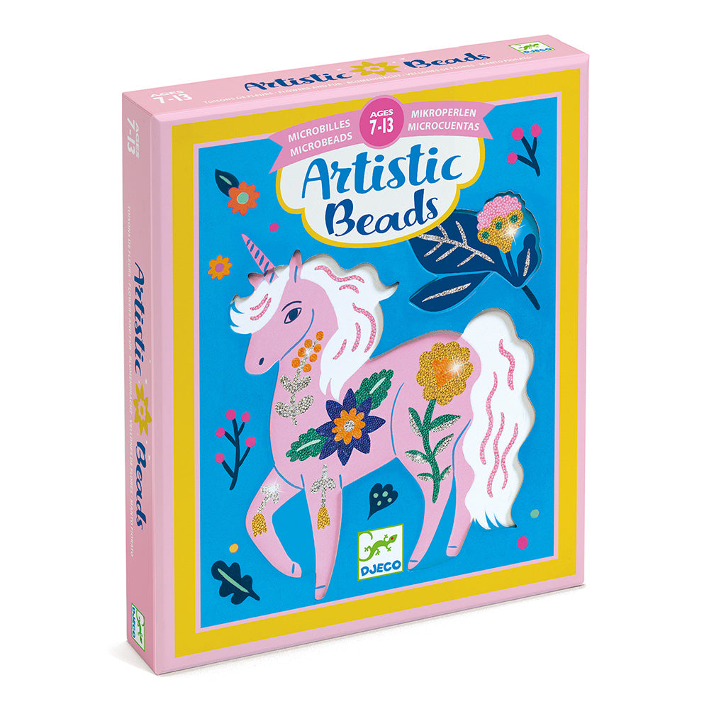 Djeco - Artistic Beads - Flowers And Fur