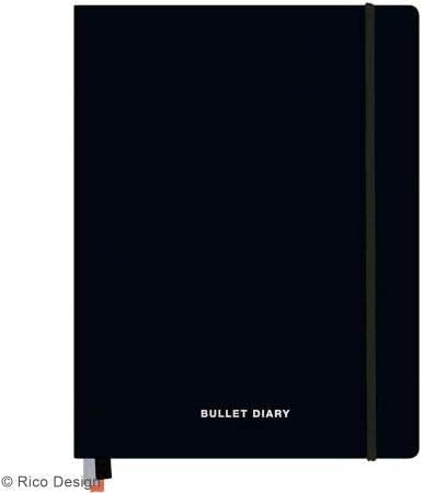 Paper Poetry Bullet Diary Hardcover 16.5x21.5cm 96 sheets