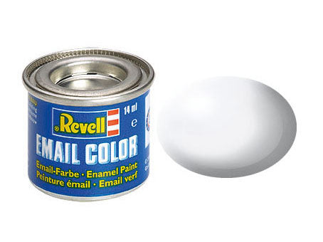 Revell 301 White Silk Enamel Paint 14ml