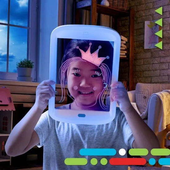 Toy Drawing Light Board Neon Glow