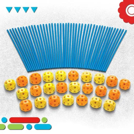 Toy Construction Fort 69PC