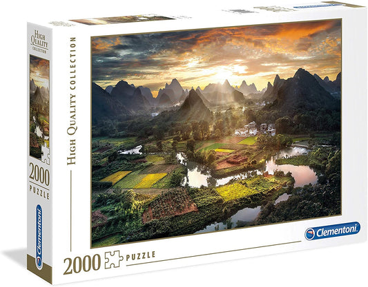 View Of China 2000 Piece Jigsaw Puzzle