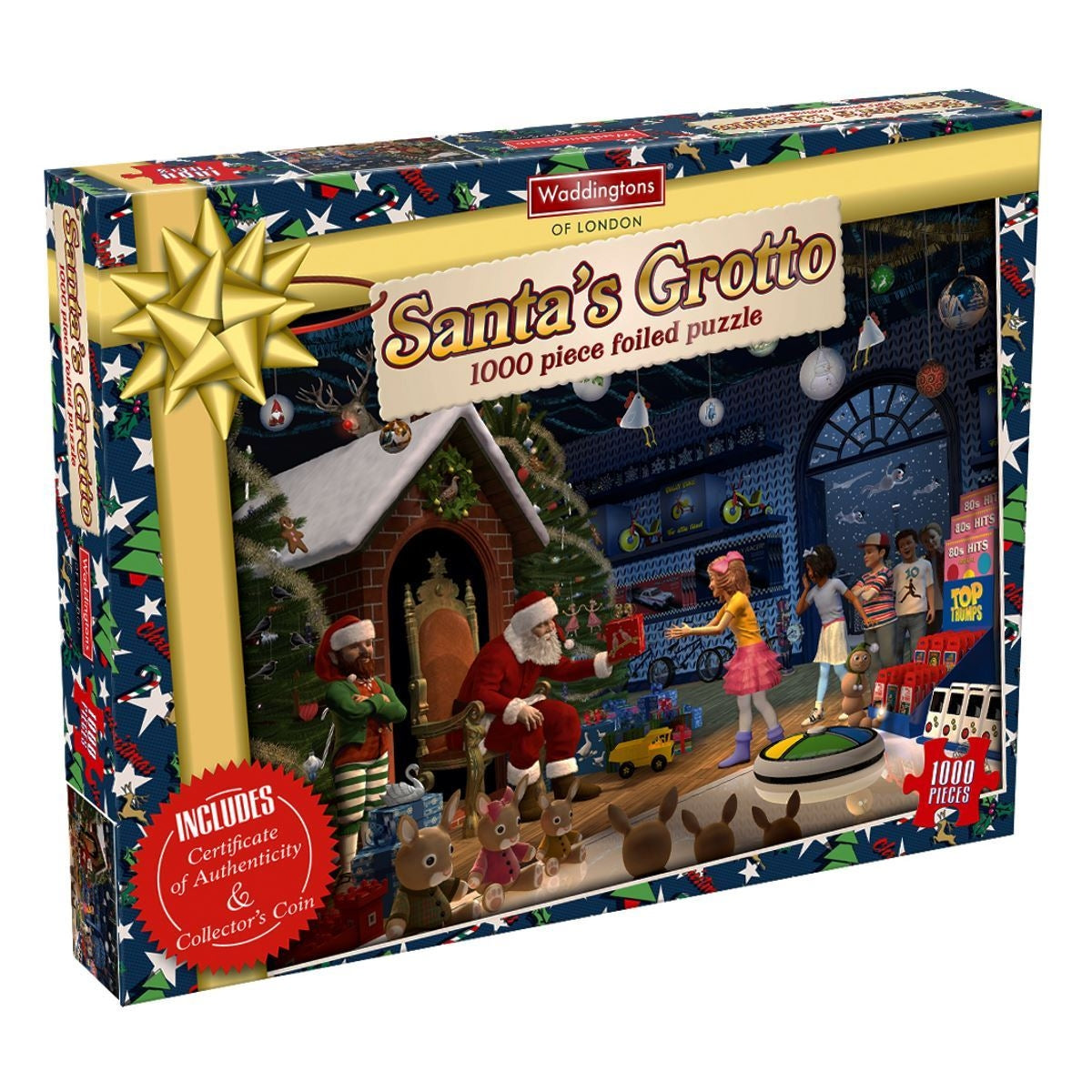 Waddingtons1000pc Puzzle(Santas Grotto
