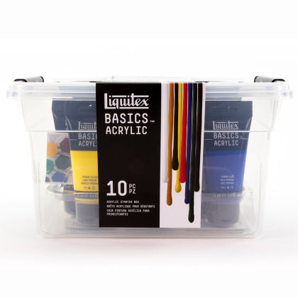 Liquitex - Basic Acrylic 10 pcs Starter Box