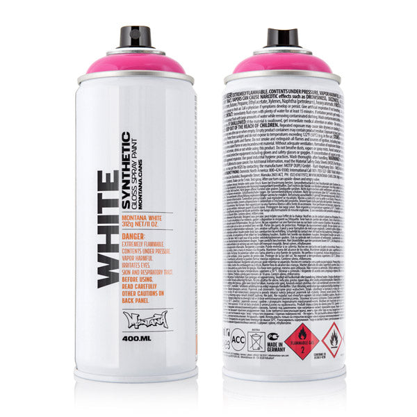 MONTANA WHITE S/PAINT-FUCHSIA