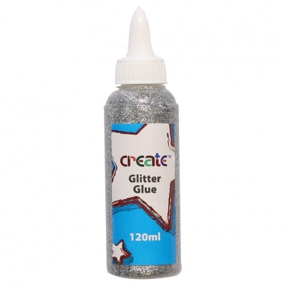 CREATE GLITTER GLUE 120ML MIDNIGHT