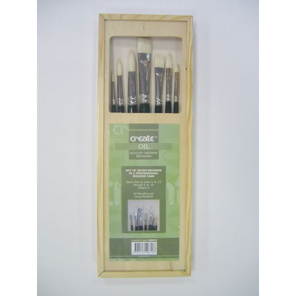 CREATE OIL BRUSH SET