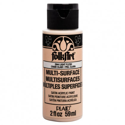 FolkArt Multi-Surface Acrylic 59ml - Light Flesh