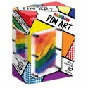 RAINBOW PIN ART