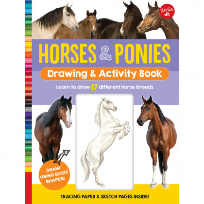 Horses&Ponies Drawing Activity Book