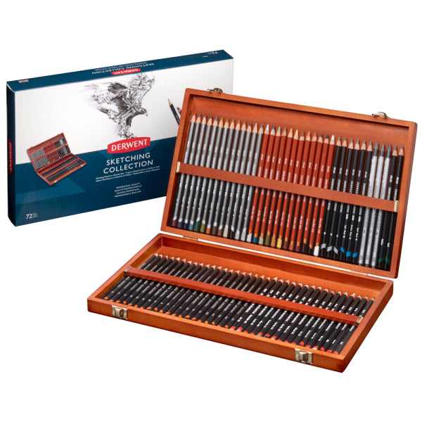 Derwent - Wooden Box - Sketching(72)
