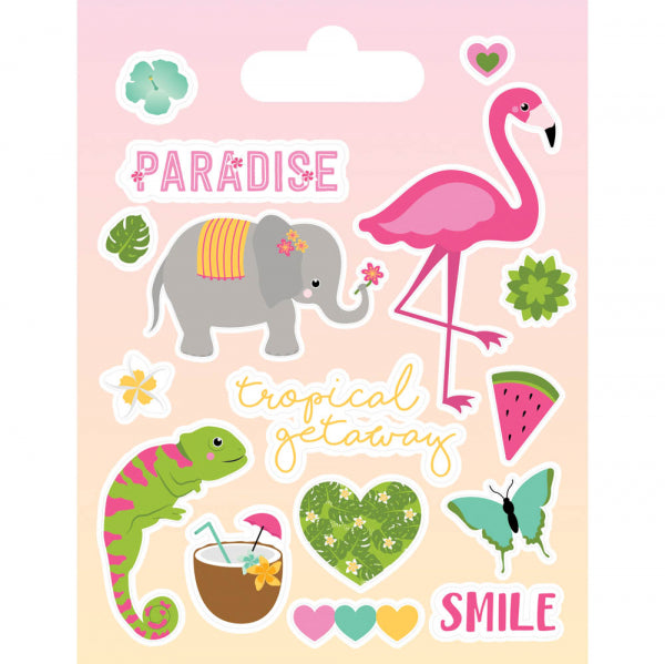 Dovecraft Sticker Book - Tropical