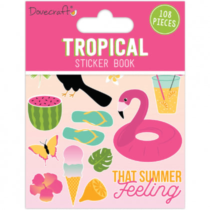 Dovecraft Sticker Book - Tropical
