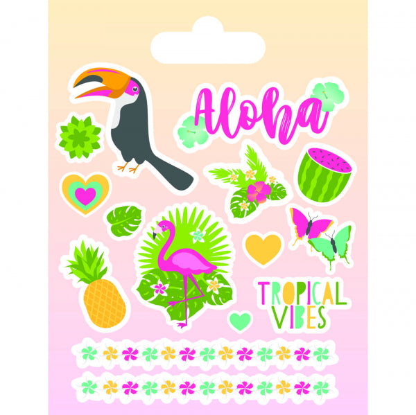 Dovecraft Sticker Book - Tropical