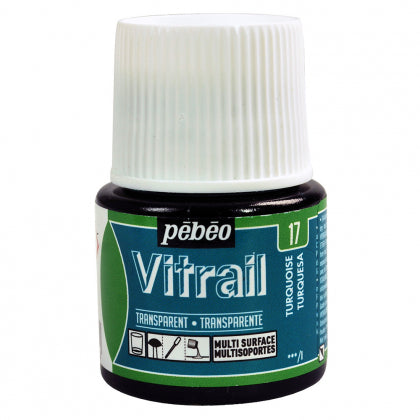 Vitrail Transparent 45ml Turquoise