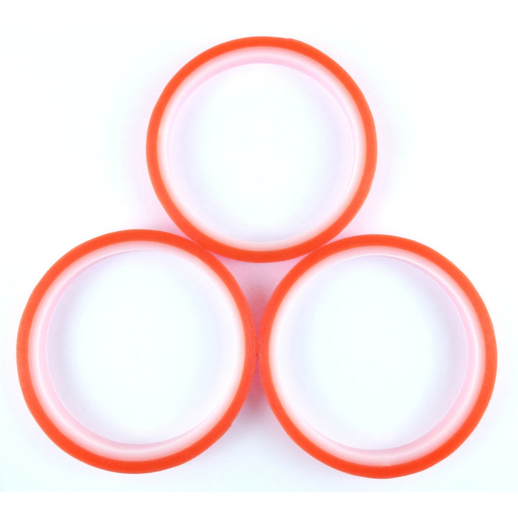 3 Rolls of Sticky Red Double Sided tape 9mmx5m