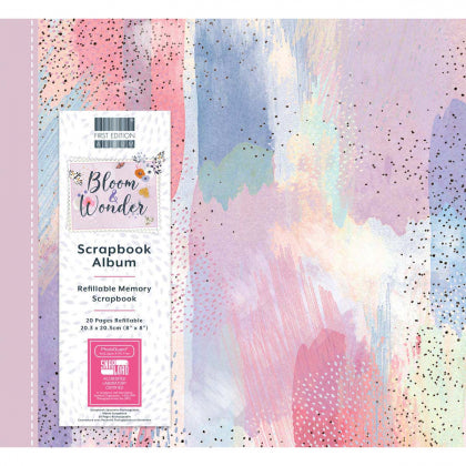 8x8 Scrapbook Album - Bloom and Wonder