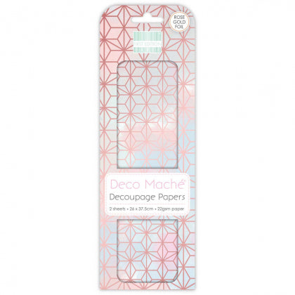 FE Deco M - Rose Gold Geometric