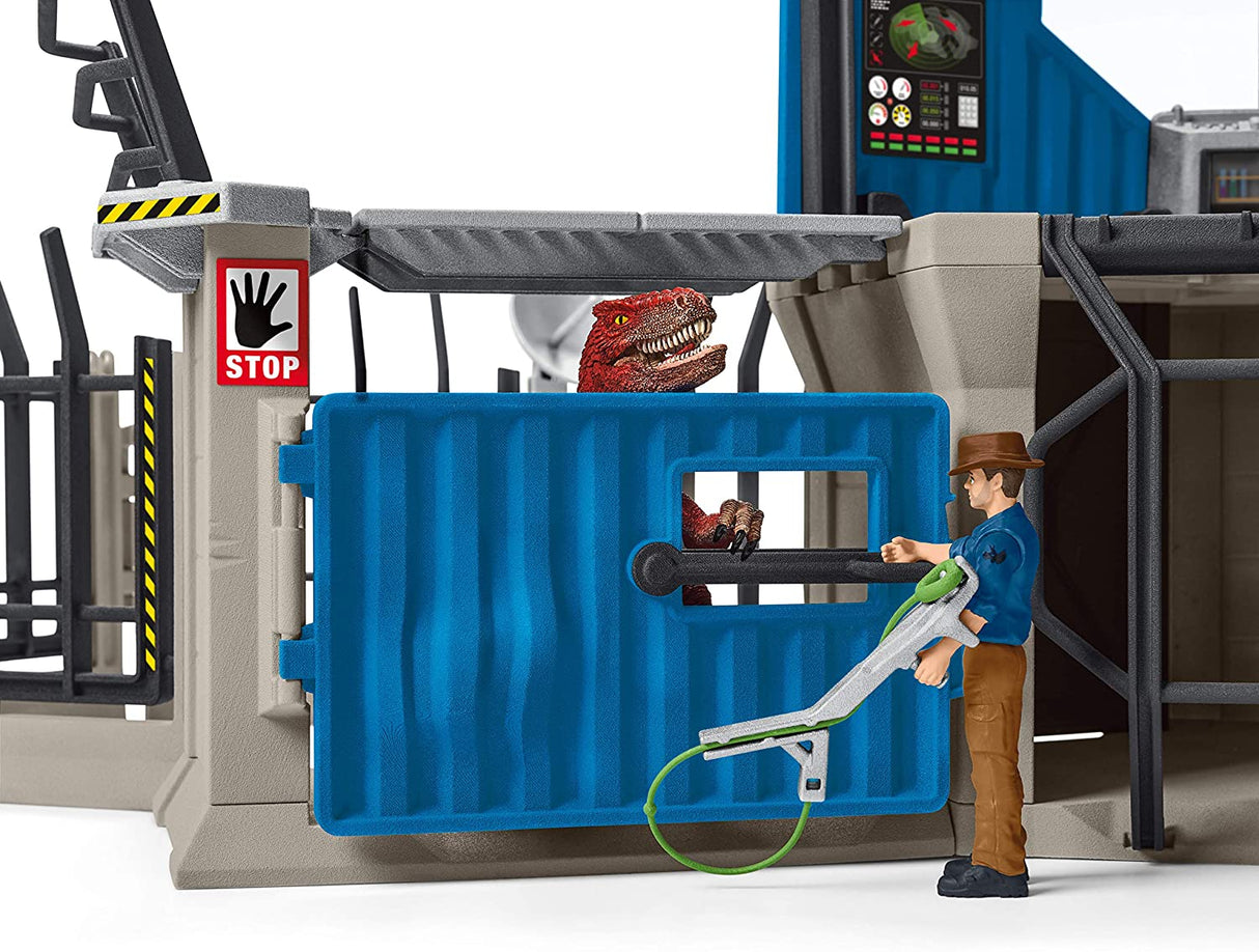 Schleich Large Dino Research Station Set